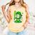 Baseball Drip Icecream Apparel Youth Boy St Patricks Day Comfort Colors Tank Top Grey