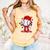 Baseball Drip Valentines Comfort Colors Tank Top Grey