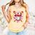 Baseball Heart Valentines Day Baseball Ice Cream Drip Boys Comfort Colors Tank Top Grey