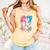 Baseball Ice Cream Drip 67 Hands Six Seven Boys Comfort Colors Tank Top Grey