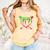 Baseball Ice Cream Drip Number 67 Player 6 7 Christmas Pjs Comfort Colors Tank Top Grey