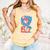Baseball Ice Cream Drip Six Seven Gen Alpha Slang Meme 67 Comfort Colors Tank Top Grey