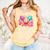 Baseball Ice Cream Drip Style Melt Ice Cream Youth Boys Comfort Colors Tank Top Grey Baseball Ice Cream Drip Style Melt Ice Cream Youth Boys Comfort Colors Tank Top Grey
