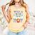 Baseball Ice Cream Drip Wela Of The Birthday Boy Comfort Colors Tank Top Grey