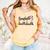 Baseball Lala Women BallPark Lala Baseball Mom Mother's Day Comfort Colors Tank Top Grey Baseball Lala Women BallPark Lala Baseball Mom Mother's Day Comfort Colors Tank Top Grey