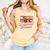 Baseball Mama Coffee Game Day Vibes Baseball Mom Comfort Colors Tank Top Grey