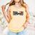 Baseball Mama Game Day Vibes Women Baseball Mom Comfort Colors Tank Top Grey