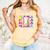 Baseball Mama Sport Women Proud Baseball Mom Raglan Baseball Tee Comfort Colors Tank Top Grey