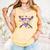 Baseball Mardi Gras Carnival Party Mask Ice Cream Drip Boys Comfort Colors Tank Top Grey