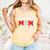 Baseball Mom Cute Letter Print Women Cute Mother's Day Comfort Colors Tank Top Grey Baseball Mom Cute Letter Print Women Cute Mother's Day Comfort Colors Tank Top Grey