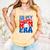 In My Baseball Mom Era Groovy Baseball Mother's Day US Flag Comfort Colors Tank Top Grey In My Baseball Mom Era Groovy Baseball Mother's Day US Flag Comfort Colors Tank Top Grey