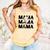 Baseball Mom Game Day Baseball Season Gameday Sports Mama Comfort Colors Tank Top Grey