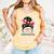 Baseball Mom Leopard Messy Bun Game Day Comfort Colors Tank Top Grey Baseball Mom Leopard Messy Bun Game Day Comfort Colors Tank Top Grey
