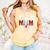 Baseball Mom Leopard Sports Players Mother's Day Comfort Colors Tank Top Grey Baseball Mom Leopard Sports Players Mother's Day Comfort Colors Tank Top Grey