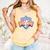 Baseball Mom Loud And Proud Game Day Sport Mother's Day Comfort Colors Tank Top Grey