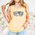 Baseball Mom Love My Boy Retro Casual Letter Print Comfort Colors Tank Top Grey