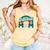 Baseball Mom Rainbow Game Day Comfort Colors Tank Top Grey Baseball Mom Rainbow Game Day Comfort Colors Tank Top Grey