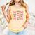 Baseball Mom Sister Tween Teen Girl Girly Pink Bow Preppy Comfort Colors Tank Top Grey Baseball Mom Sister Tween Teen Girl Girly Pink Bow Preppy Comfort Colors Tank Top Grey