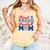 Baseball Mom Tee Loud & Proud Baseball Mom Comfort Colors Tank Top Grey
