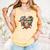 Baseball Mom Valentine Leopard Heart Softball Mother's Day Comfort Colors Tank Top Grey Baseball Mom Valentine Leopard Heart Softball Mother's Day Comfort Colors Tank Top Grey