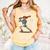 Baseball Skeleton Spooky Boys Halloween Baseball Player Comfort Colors Tank Top Grey