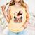 Baseball Valentine Forever On Deck For You Comfort Colors Tank Top Grey
