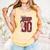 Betty Boop Baseball Logo Jersey With Stars Cute Cartoon Comfort Colors Tank Top Grey