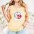 Bleached Custom Baseball Mom Number 66 Heart For Mom Comfort Colors Tank Top Grey