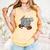 My Boy Might Not Always Swing Baseball Mom Comfort Colors Tank Top Grey