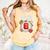 Bruh I'm 8 Baseball 8th Birthday Sports 8 Year Old Boy Comfort Colors Tank Top Grey