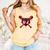 Chocolate 67 Drip Baseball Valentine Love Sports Comfort Colors Tank Top Grey