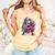 Christmas Baseball Santa Game Day Xmas Boys Kids Men Comfort Colors Tank Top Grey