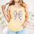 Cute Baseball Coquette Bow For Women Girls Baseball Mama Mom Comfort Colors Tank Top Grey Cute Baseball Coquette Bow For Women Girls Baseball Mama Mom Comfort Colors Tank Top Grey