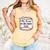 Cute Baseball Mom My Heart On That Field Sister Girl Toddler Comfort Colors Tank Top Grey