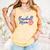 Cute Baseball Mom Heart Matching Mama Mother's Day Women's Comfort Colors Tank Top Grey Cute Baseball Mom Heart Matching Mama Mother's Day Women's Comfort Colors Tank Top Grey