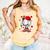 Cute Dripping Baseball Lover Valentines Day Boys Kids Comfort Colors Tank Top Grey