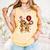 Dabbing Cool Cat Baseball 5th Birthday Comfort Colors Tank Top Grey