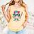 Dripping Baseball Baseball Lover Player Baseballer Comfort Colors Tank Top Grey