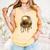 Dripping Gold Drip Baseball Game Day Player Coach Baller Comfort Colors Tank Top Grey