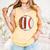 Football Baseball Player Football Baseball Mom Comfort Colors Tank Top Grey