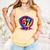 Gen Alpha Slang Ice Cream Drip Six Seven 67 Baseball Catcher Comfort Colors Tank Top Grey