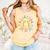 Groovy Retro Floral Happy Smiling Face Baseball Mom Comfort Colors Tank Top Grey Groovy Retro Floral Happy Smiling Face Baseball Mom Comfort Colors Tank Top Grey