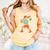 Halloween Baseball Skeleton Ice Cream Drip Baseball Boys Kid Comfort Colors Tank Top Grey