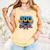 Happy 100 Days Of School Baseball Drip For Kids Teachers Comfort Colors Tank Top Grey