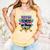 Happy 6733 Days Of School Baseball Drip 100th Day Of School Comfort Colors Tank Top Grey Happy 6733 Days Of School Baseball Drip 100th Day Of School Comfort Colors Tank Top Grey