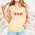 Home Plate Social Club Softball Season Baseball Mom Premium Comfort Colors Tank Top Grey