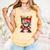 HUGvyn Santa Playing Baseball Ice Cream Drip Christmas Boys Comfort Colors Tank Top Grey