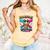 It's My 6733 Days Of School Baseball Ice Cream Dripping Comfort Colors Tank Top Grey