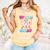 Kids Baseball Drip Bruh It's My 6th Birthday Boy Ice Cream Drip Comfort Colors Tank Top Grey