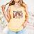 Leopard Baseball Mom Game Day Vibes Mother's Day Comfort Colors Tank Top Grey Leopard Baseball Mom Game Day Vibes Mother's Day Comfort Colors Tank Top Grey